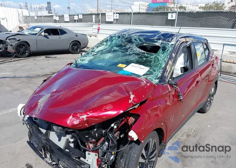 2020 Nissan Kicks Sv Xtronic Cvt from USA, damaged, VIN 3N1CP5CV5LL519620